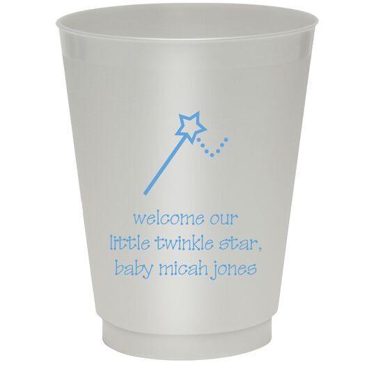 Magical Wand Colored Shatterproof Cups